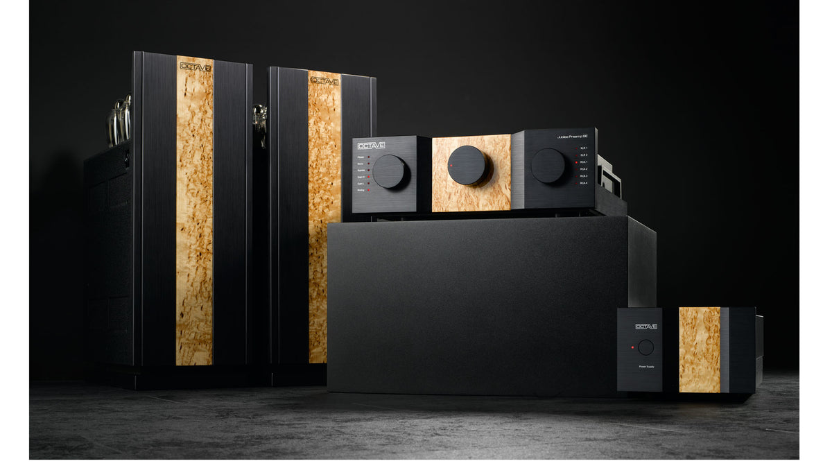 Octave Jubilee Preamp SE Reference Tube Preamplifier Black
