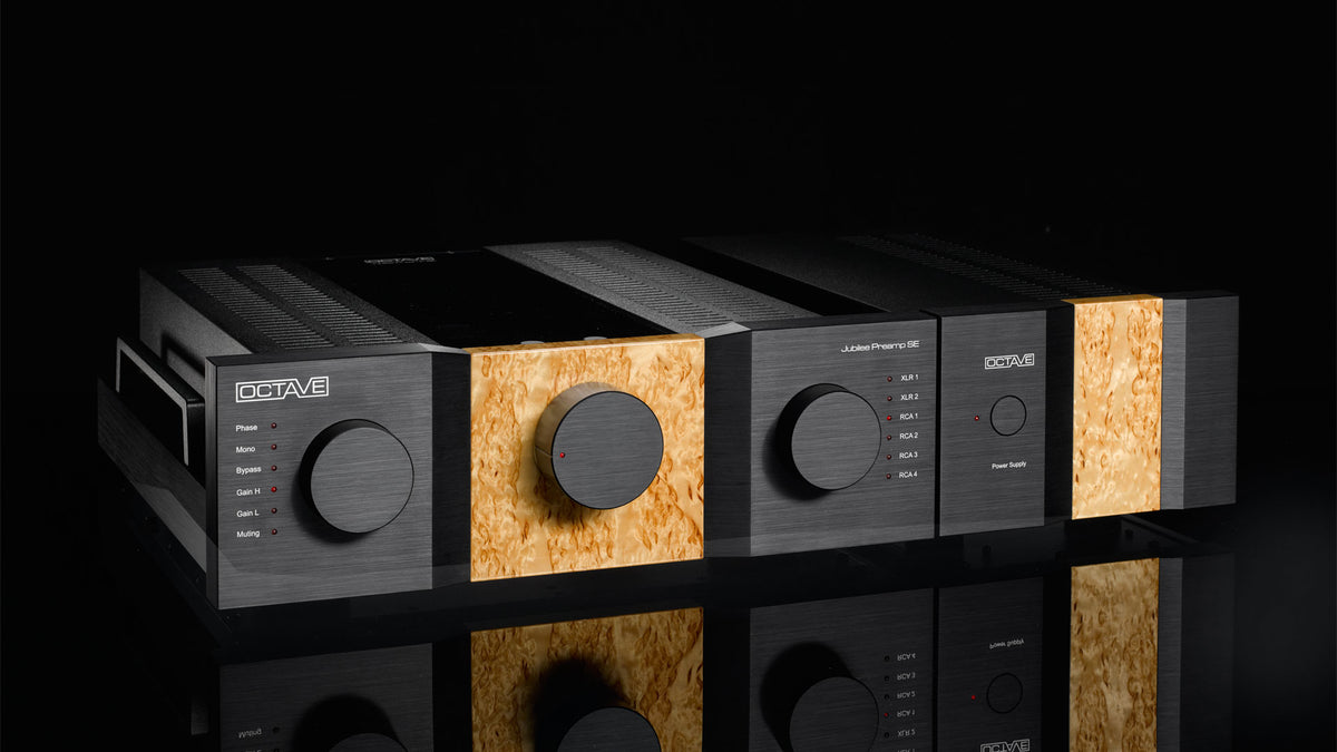 Octave Jubilee Preamp SE Reference Tube Preamplifier Black