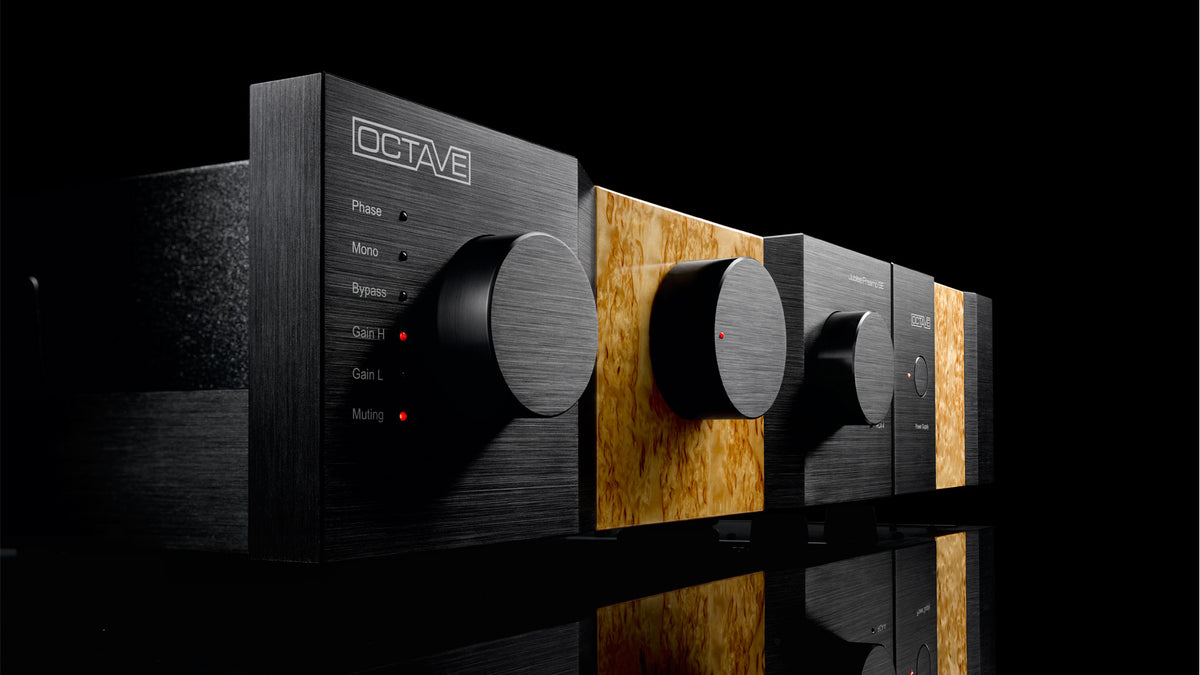 Octave Jubilee Preamp SE Reference Tube Preamplifier Black