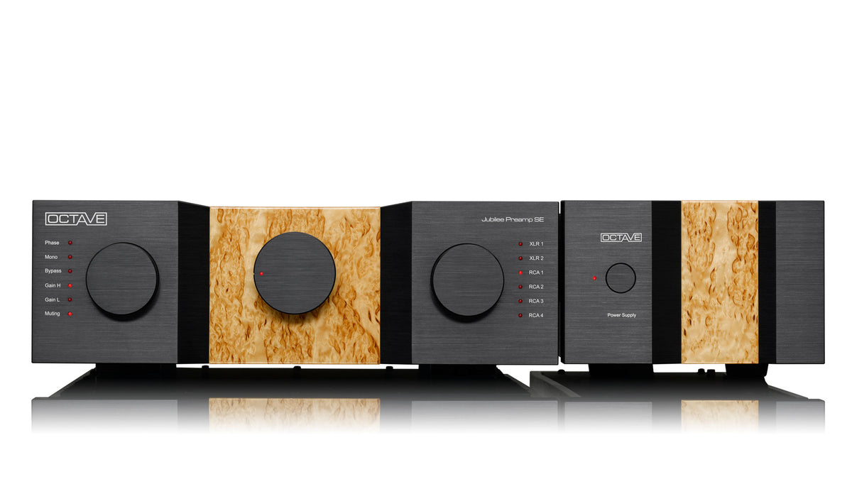 Octave Jubilee Preamp SE Reference Tube Preamplifier Black