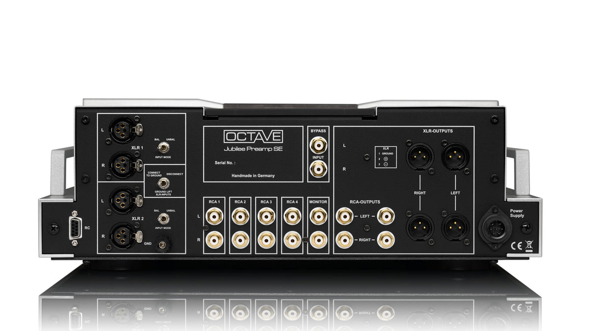 Octave Jubilee Preamp SE Reference Tube Preamplifier Silver