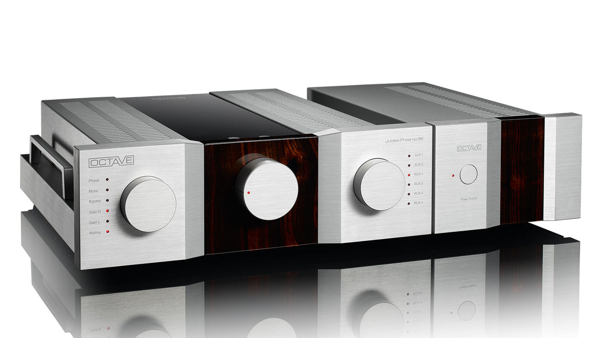 Octave Jubilee Preamp SE Reference Tube Preamplifier Silver