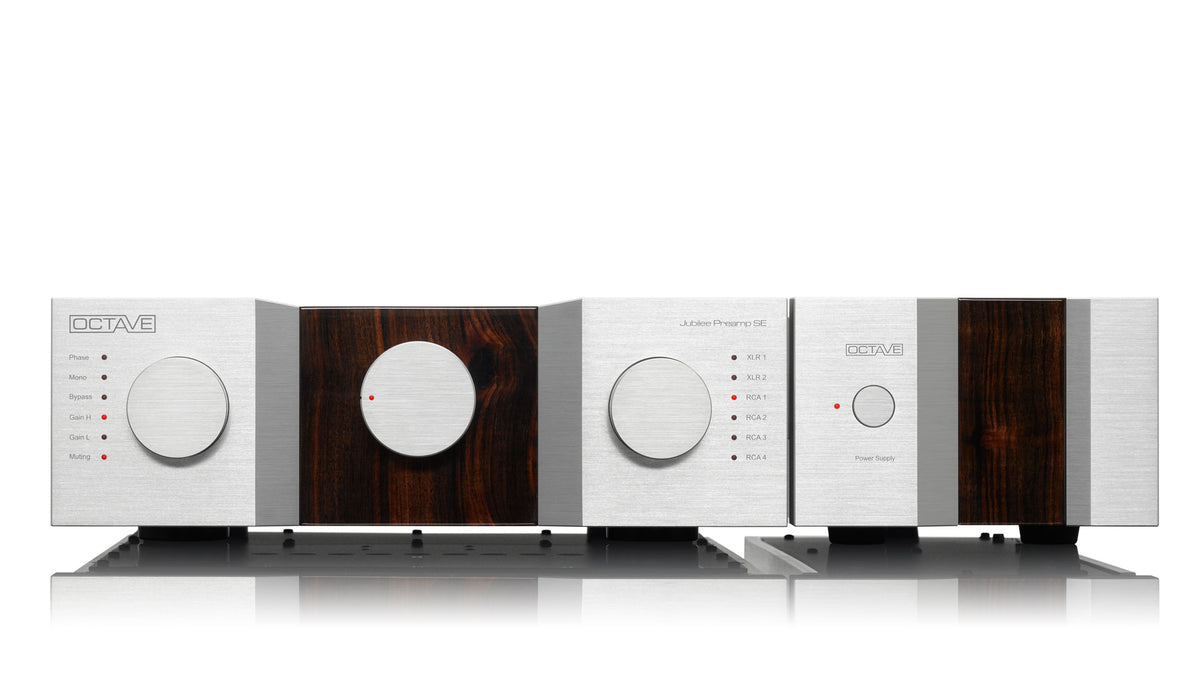 Octave Jubilee Preamp SE Reference Tube Preamplifier Silver