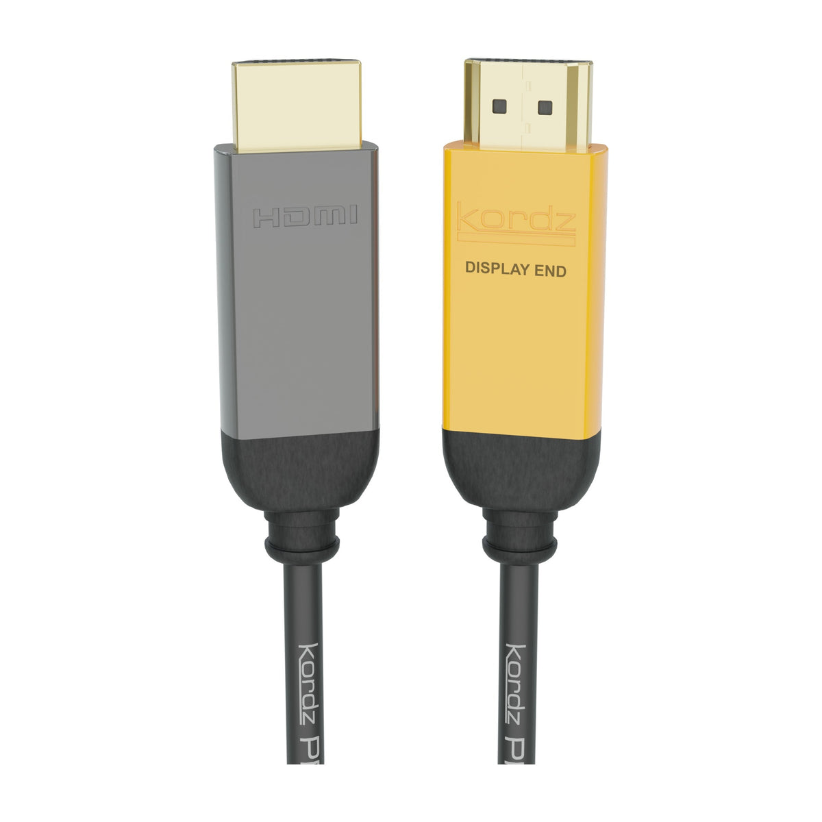 Kordz PRO4 48Gbps Active Optical HDMI Cable 15 m Charcoal