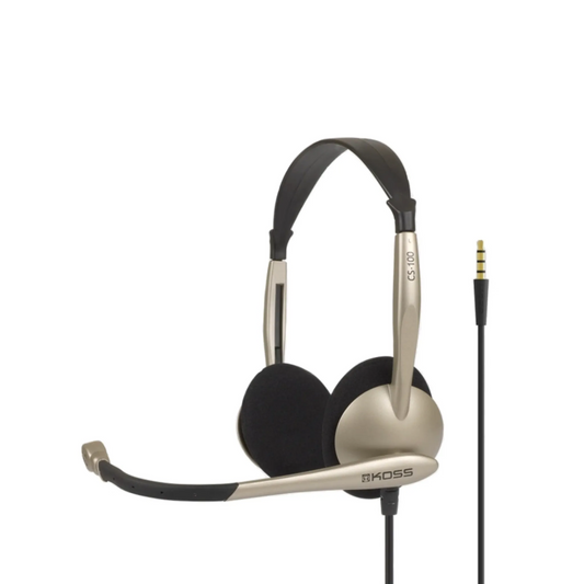 KOSS CS100i Wired on-ear headphones with microphone