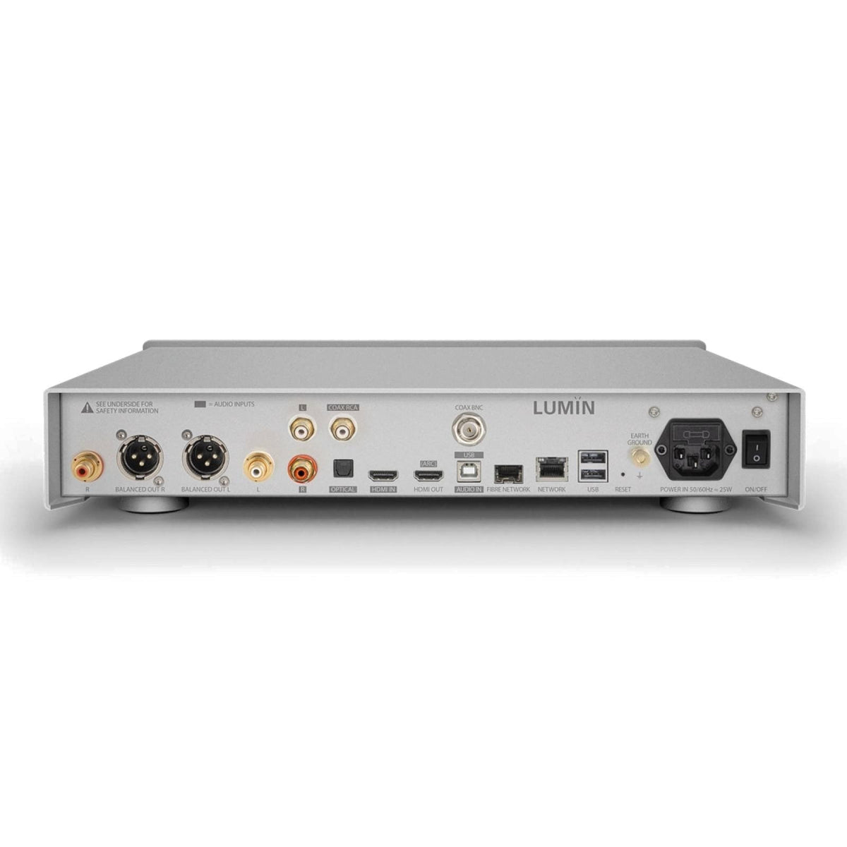 Lumin P1 Mini Network Music Player & Preamplifier Silver