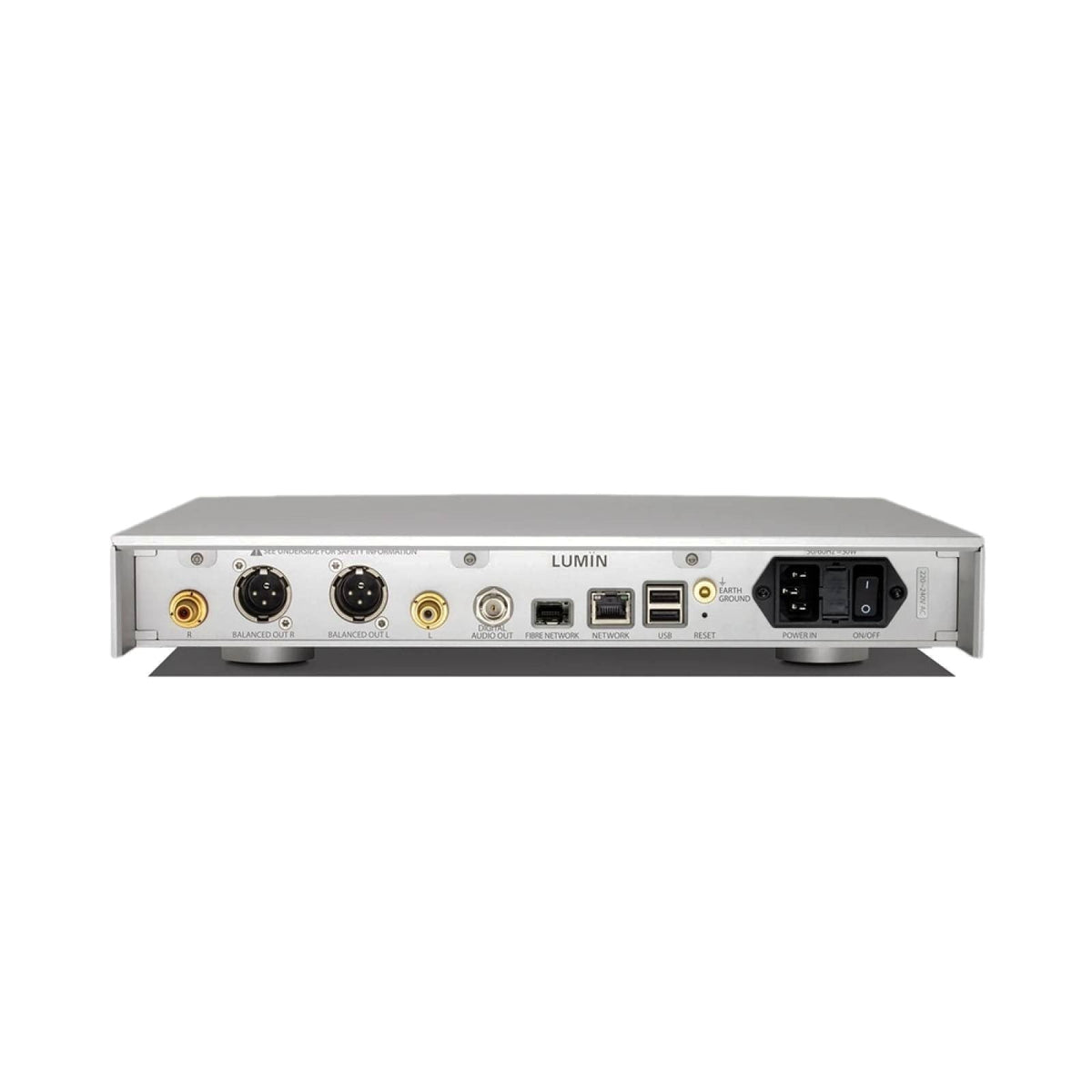 Lumin T3X Network Music Player Silver