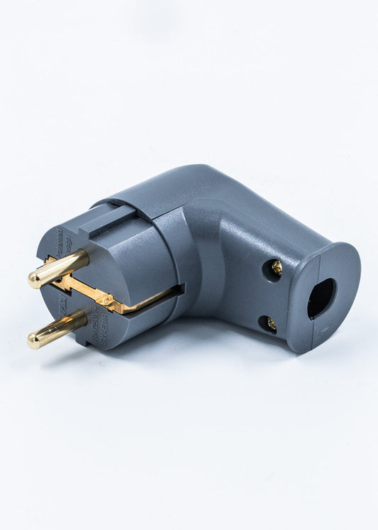Supra Mains Power Male Plug SW-EU Angled