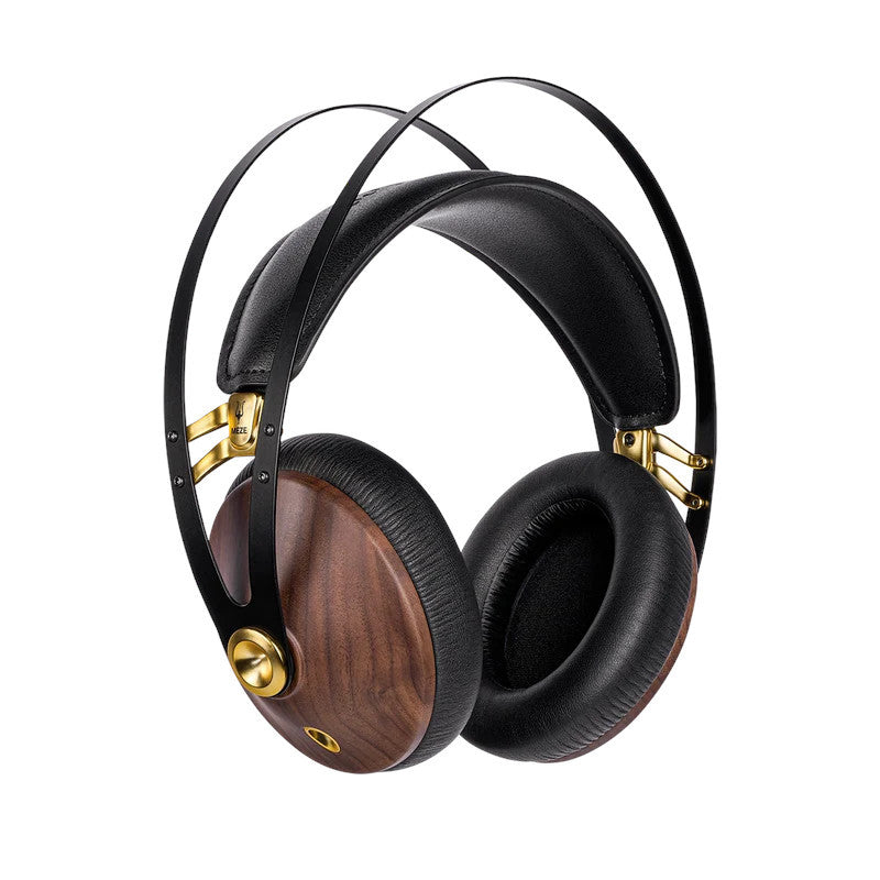 MEZE AUDIO 99 CLASSICS Walnut Gold Headset  + Boom Mic Headphones
