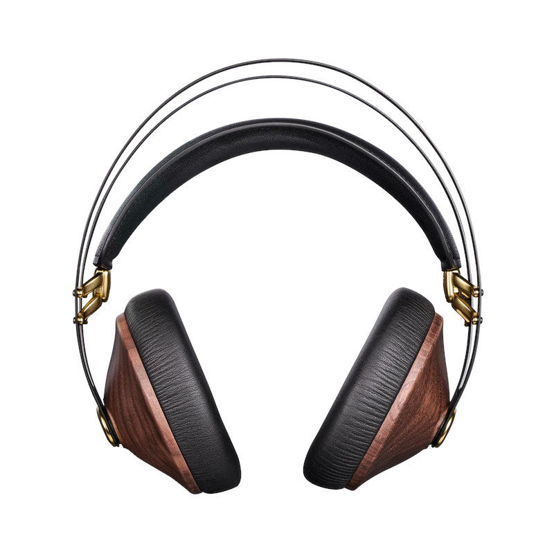 MEZE AUDIO 99 CLASSICS Walnut Gold Headset  + Boom Mic Headphones