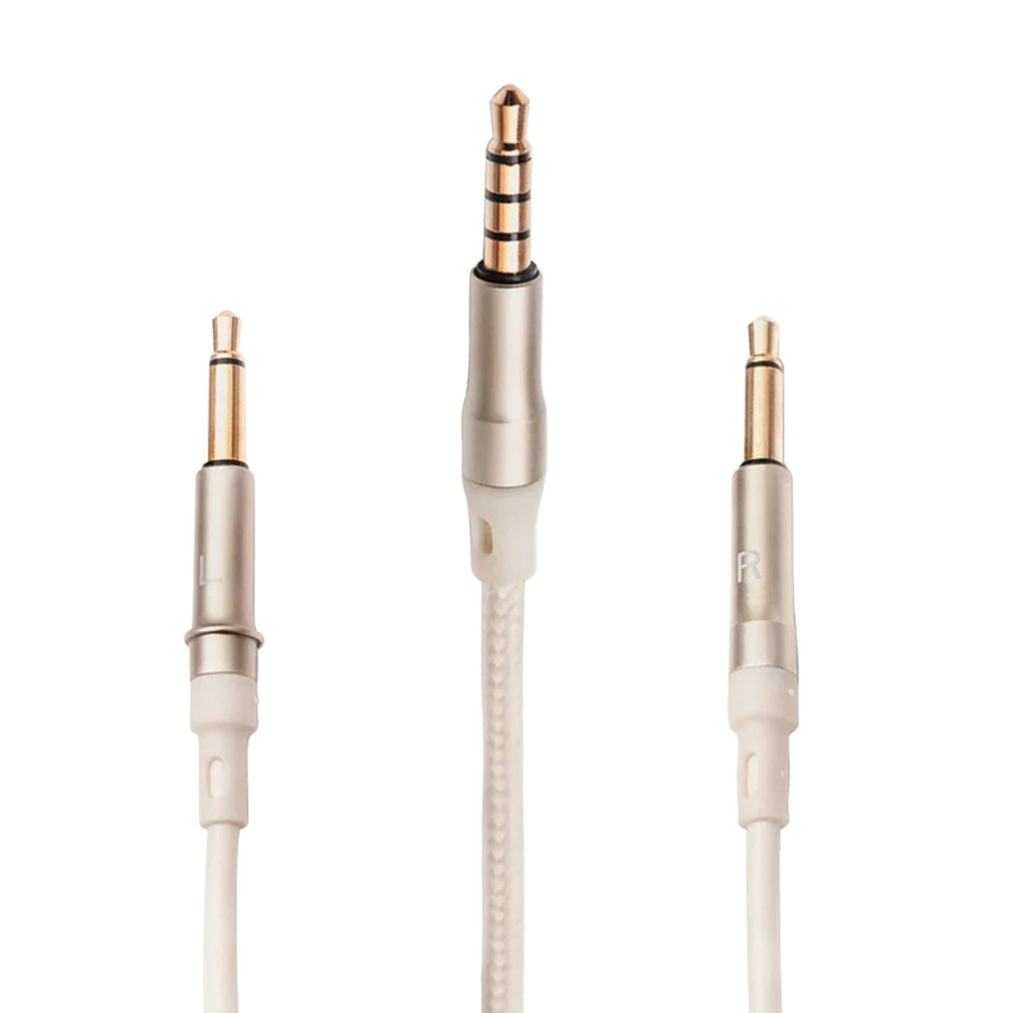 MEZE AUDIO mono 3.5 mm to 3.5 mm 3 m White/Silver standard cable