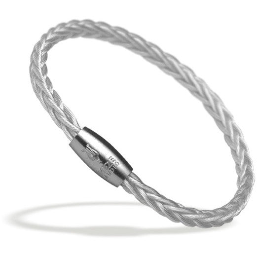 MEZE AUDIO Handcrafted Silver Plated Bracelet - size M