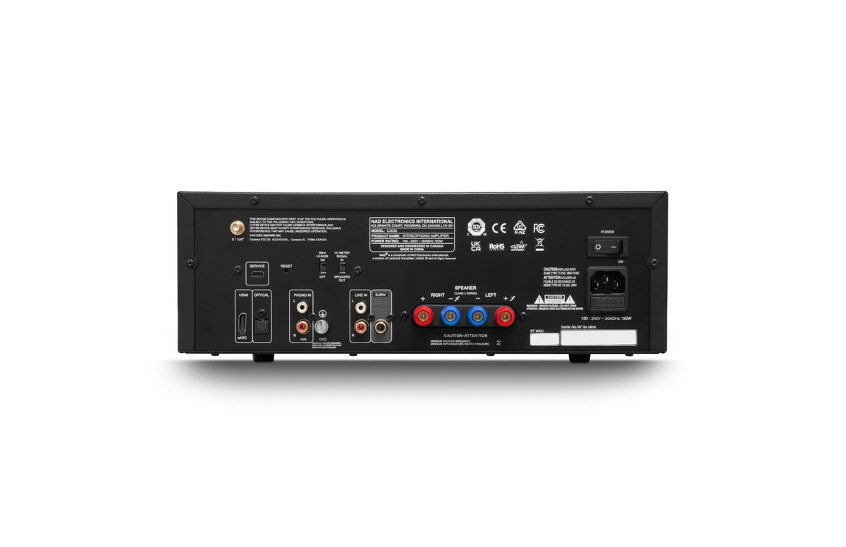 NAD C 3030 Stereo Integrated Amplifier