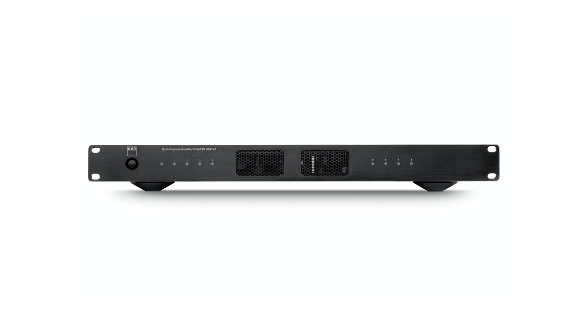 NAD CI 8-120 DSP v2 Multi-Channel Network Power Amplifier