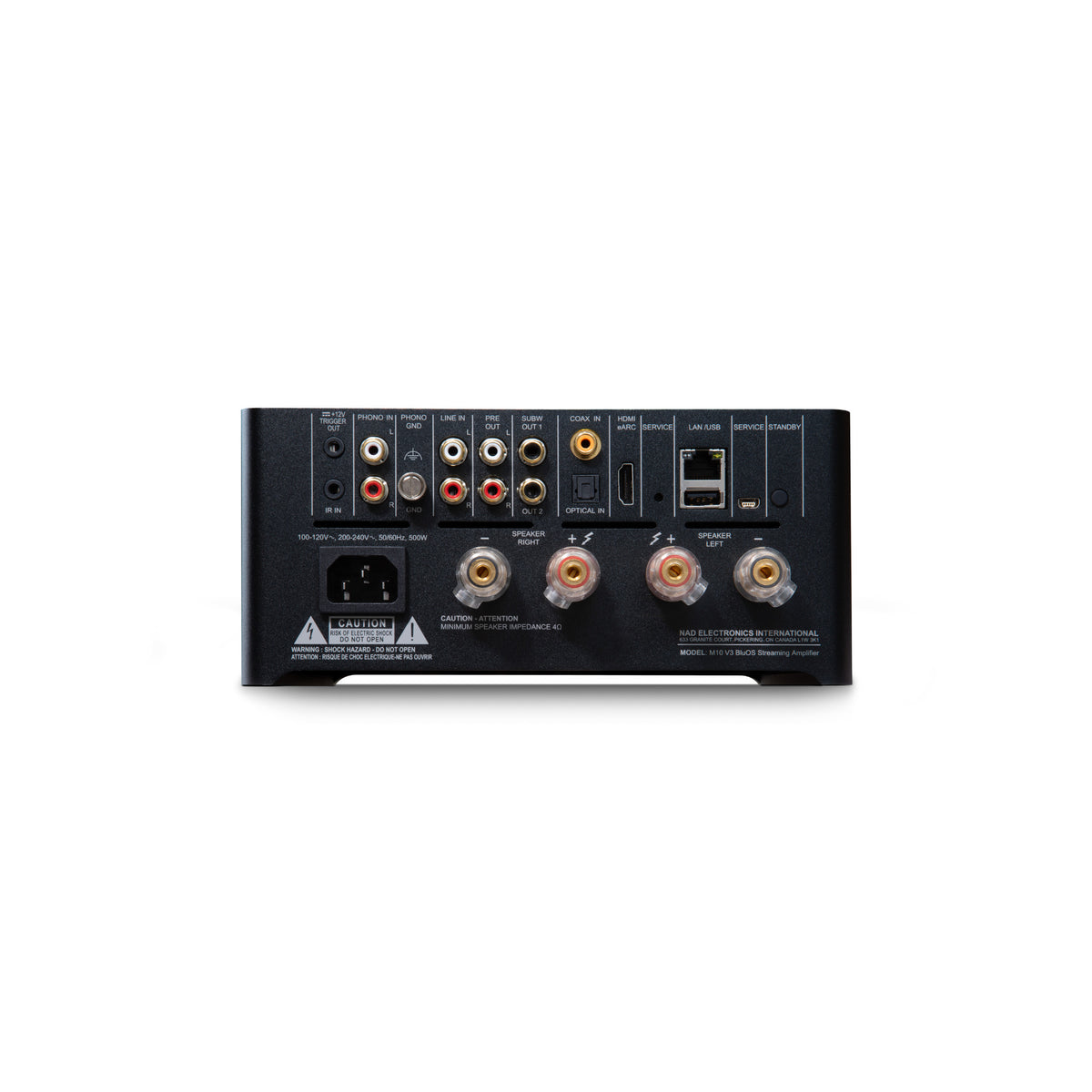 NAD M10 V3 BluOS Streaming Amplifier