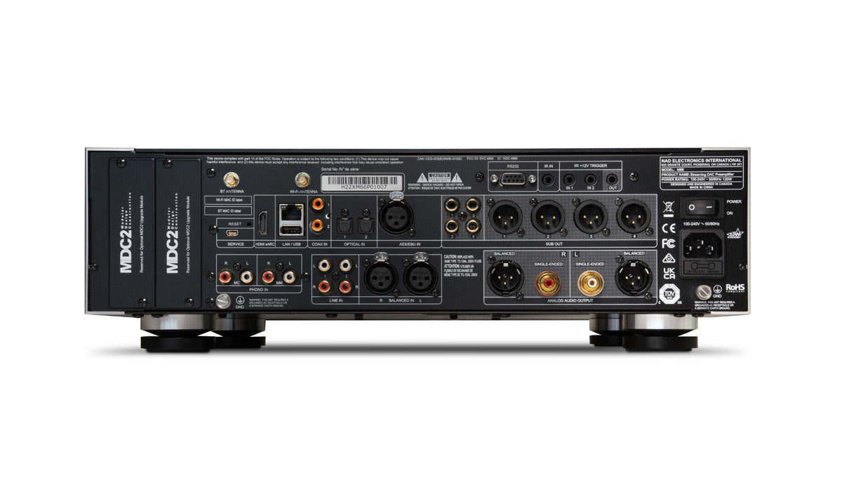 NAD M66 BluOS Streaming DAC-Preamplifier