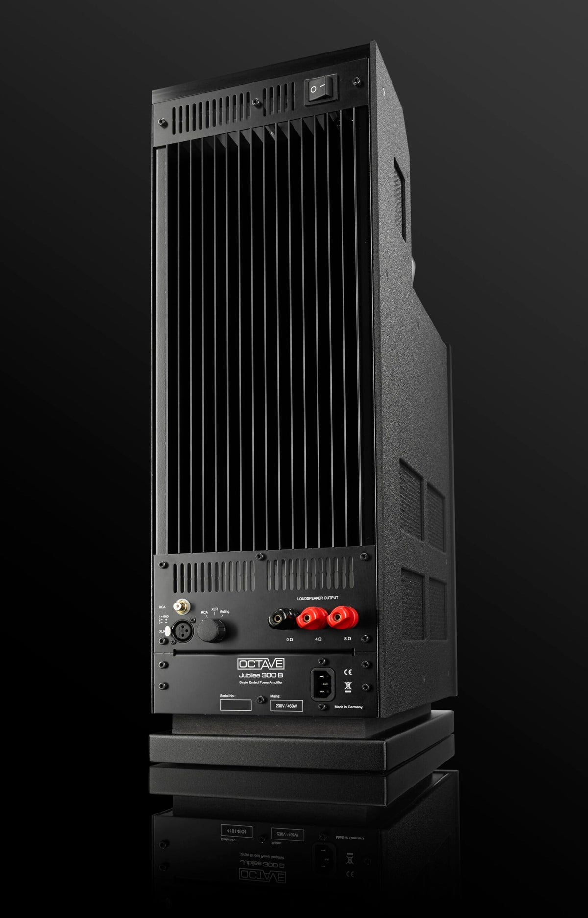 Octave Jubilee 300 B Single Ended Mono Power Amplifier Black (1 pair)