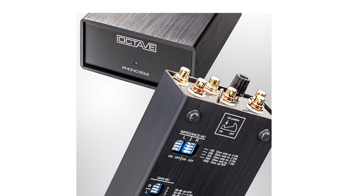 Octave Phono EQ.2 MM/MC Phono Preamplifier Black