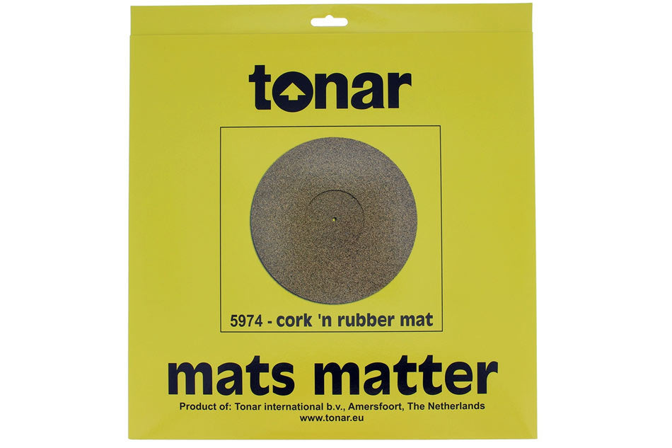 Tonar Cork & Rubber mixture turntable mat for turntable