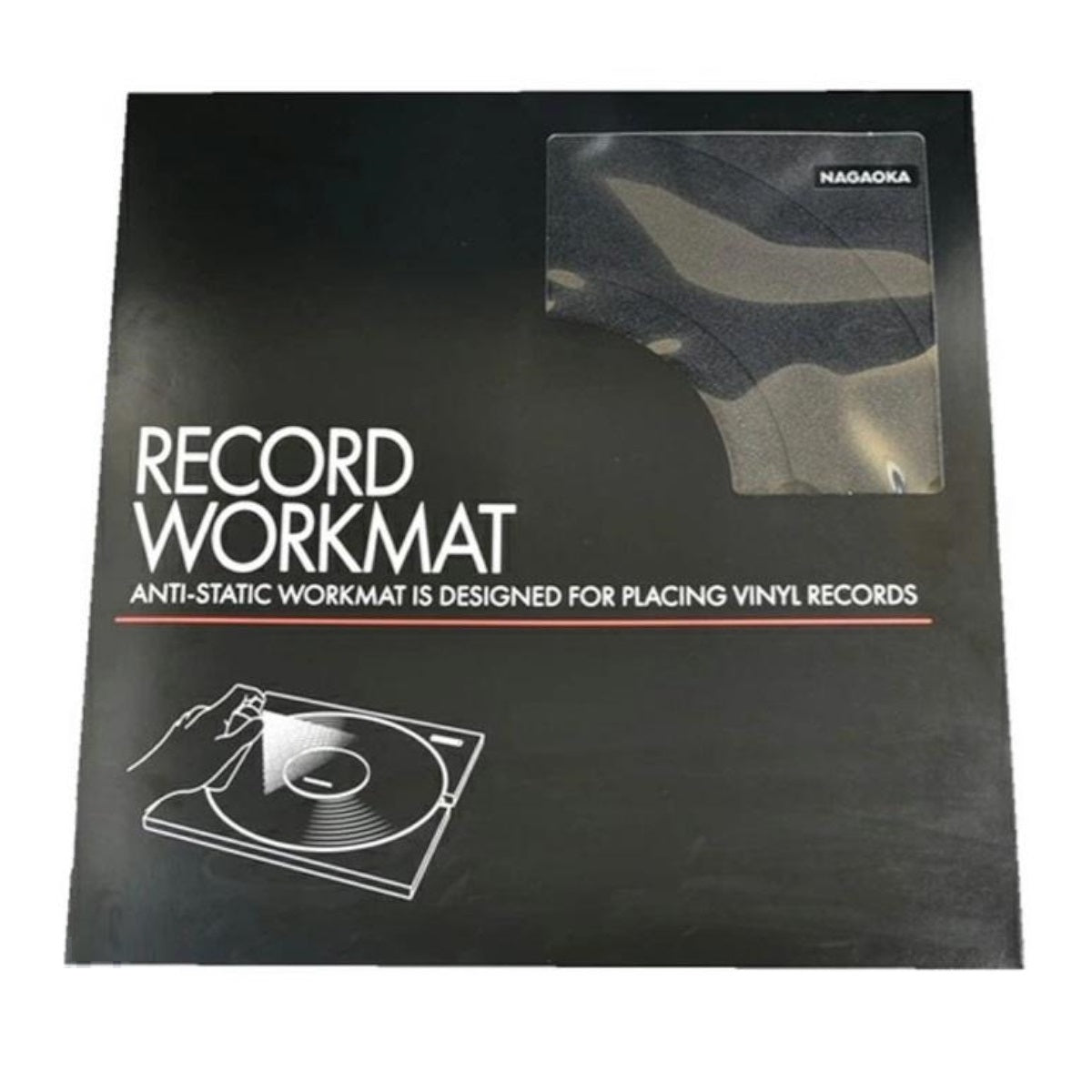 Nagaoka Anti-Static Record Workmat RWM-01 for Records Cleaning