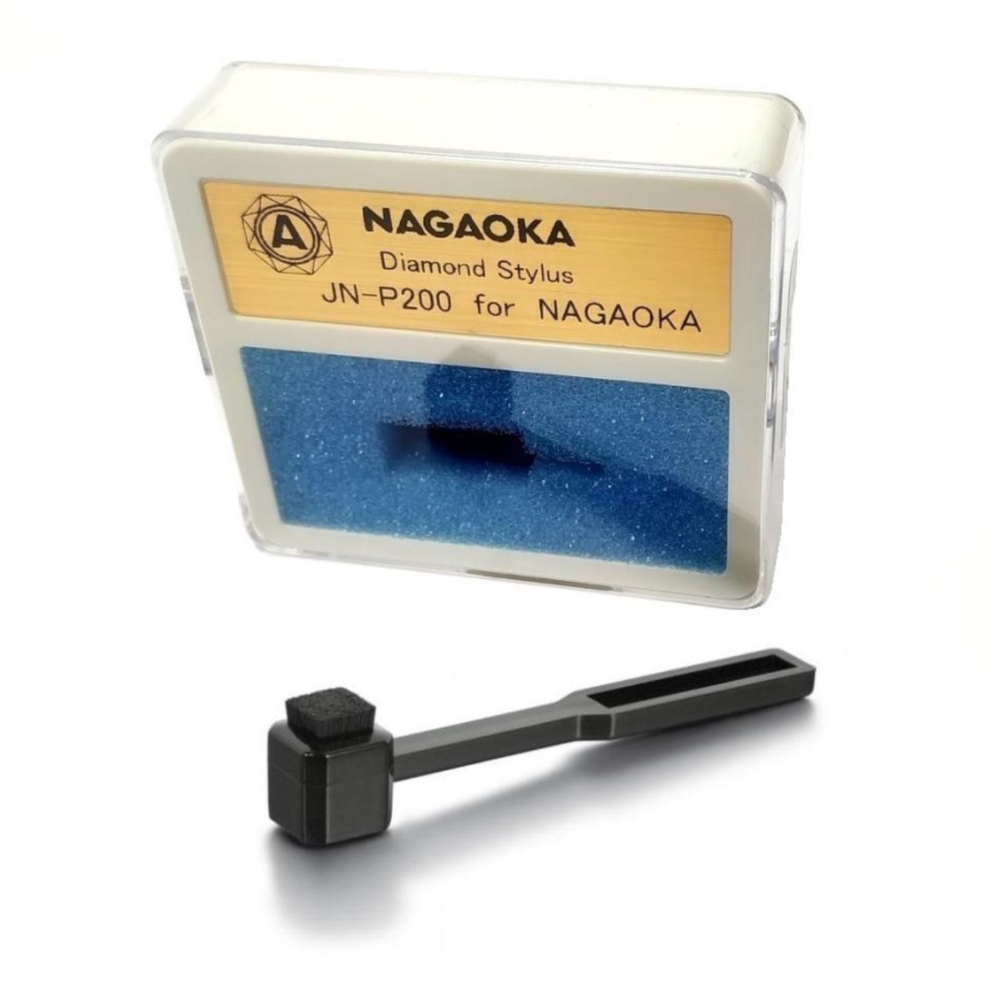 Nagaoka JN-P200 Replacement Stylus with Carbon Fiber Stylus Brush