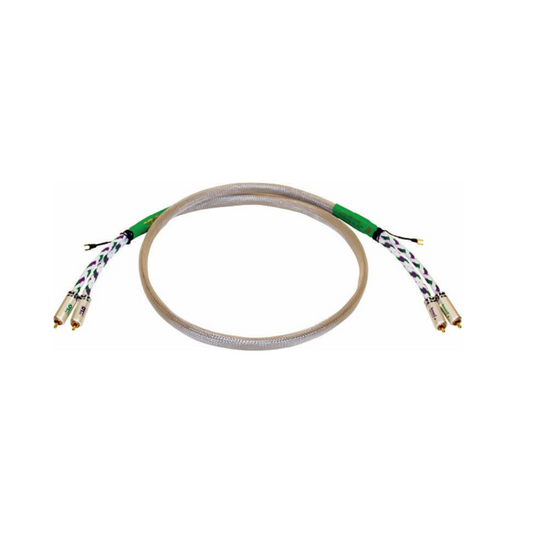XLO Reference 3-3 6N Copper Solid Core Turntable Phono Cable 1m DIN/RCA Connectors