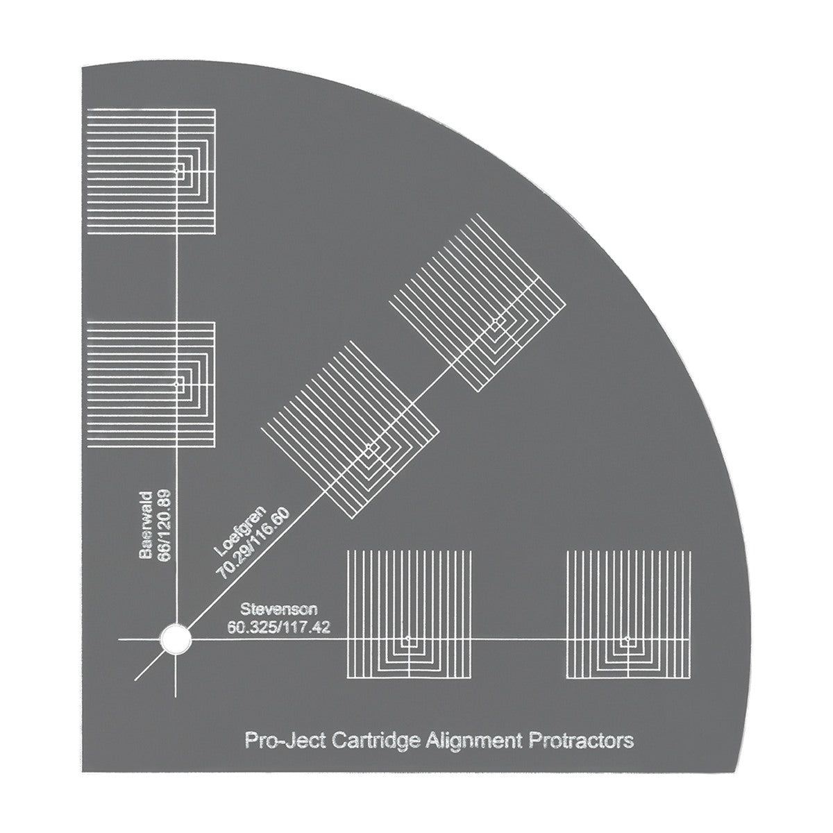 Pro-Ject Align it S Cartridge Alignment Protractor