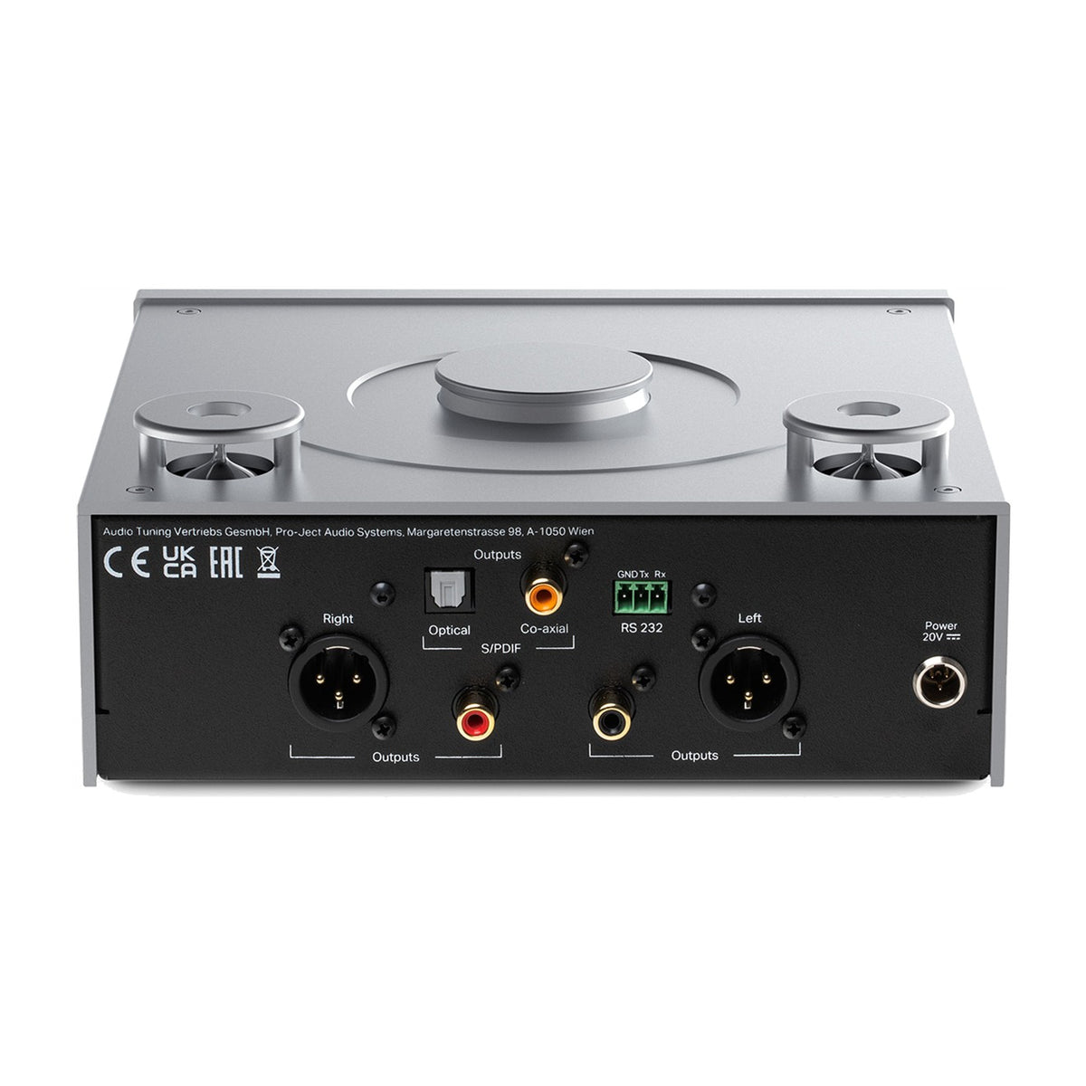 Pro-Ject CD Box RS2 Tube Tube CD Player Silver