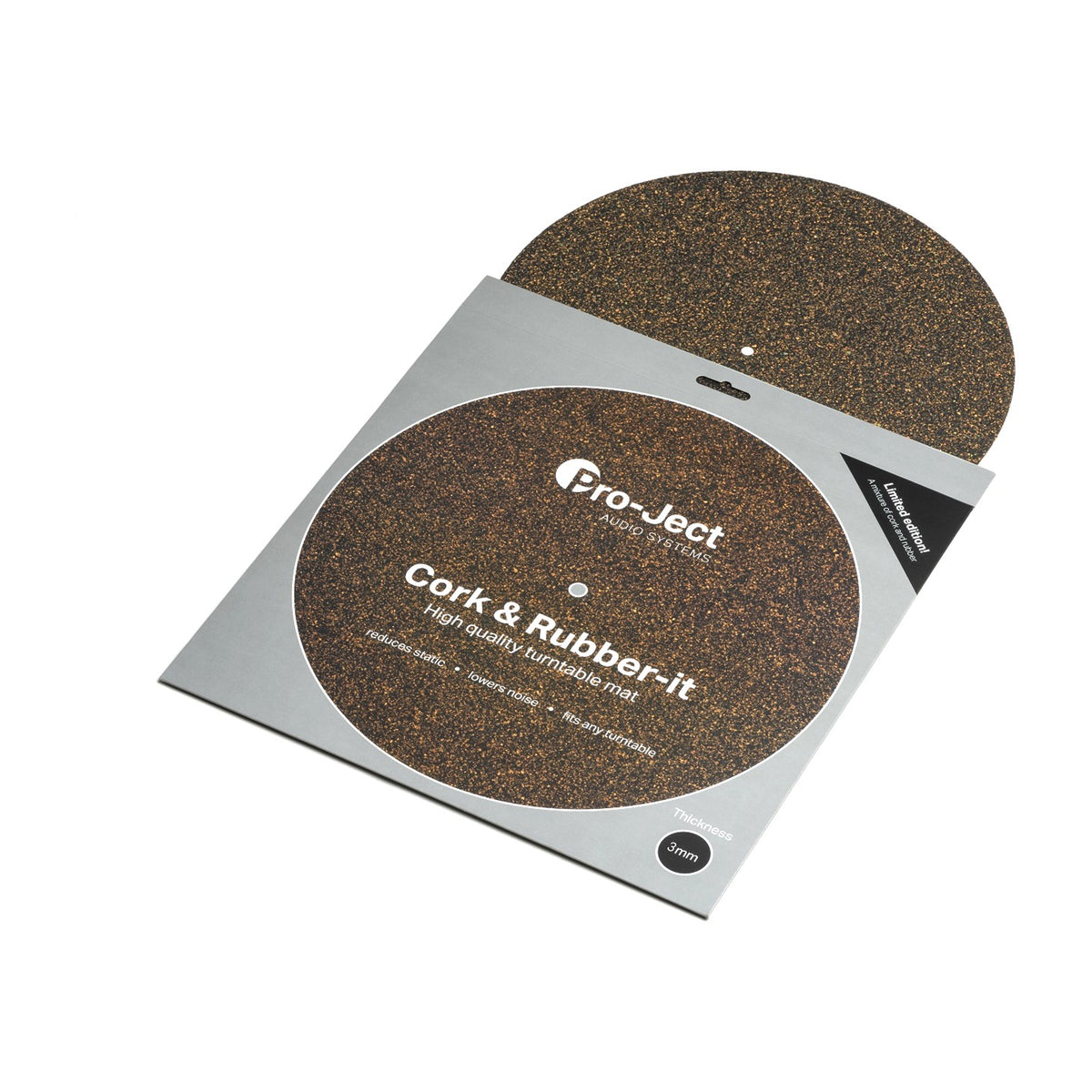 Pro-Ject Cork & Rubber it 1 mm Turntable Mat