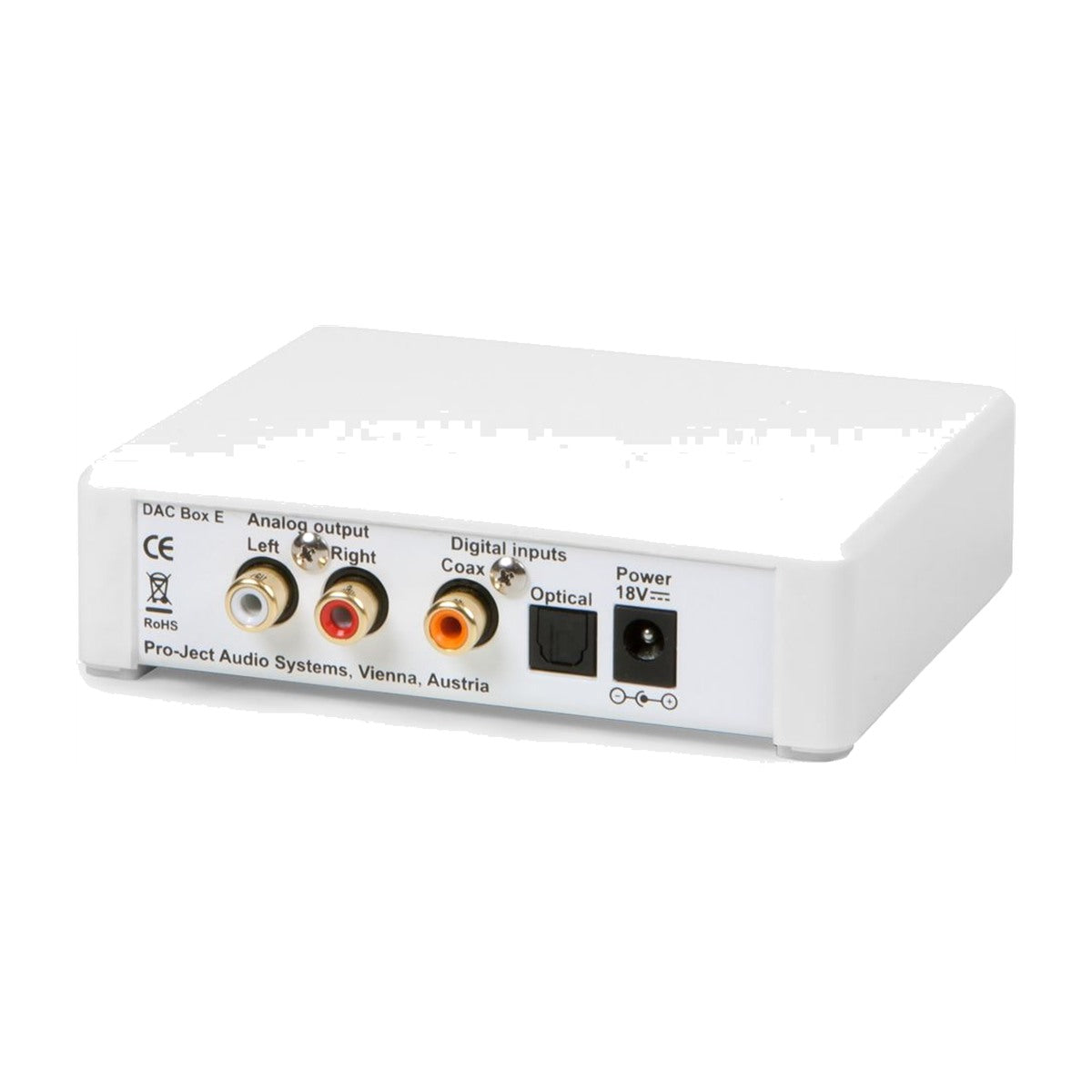 Pro-Ject DAC Box E Digital-to-Analogue Converter White