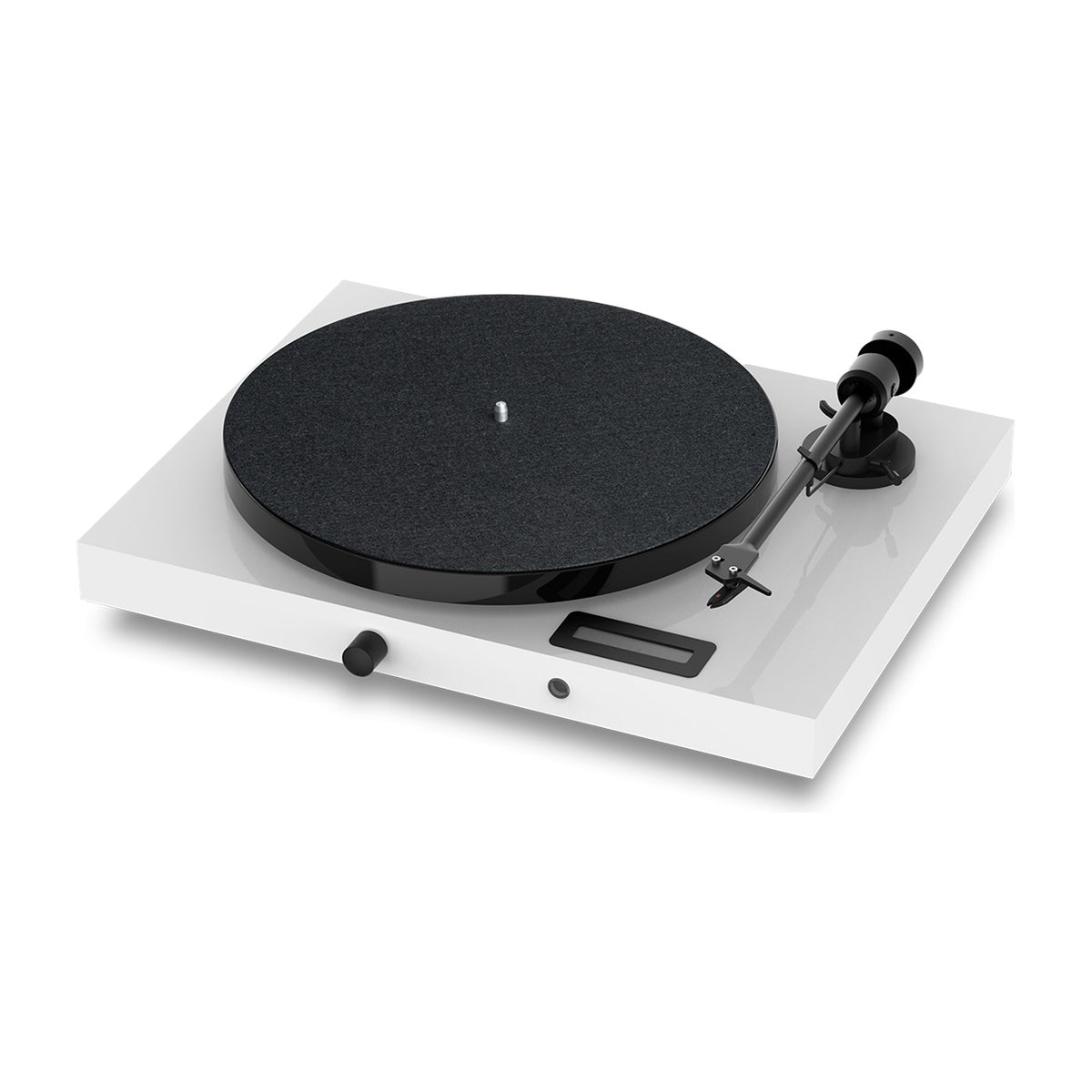 Pro-Ject Juke Box E1 All-in-One Turntable System with Ortofon OM5e High Gloss White