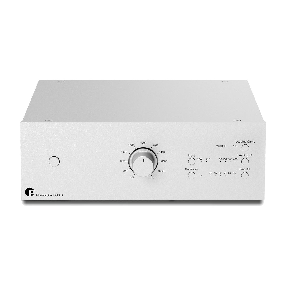 Pro-Ject Phono Box DS3 B Balanced Phono Preamplifier Silver