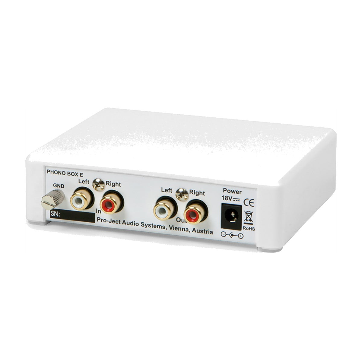Pro-Ject Phono Box E MM Phono Preamplifier White