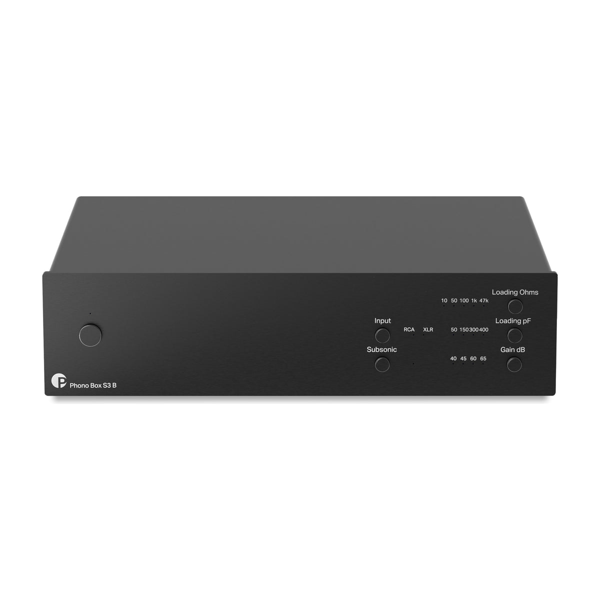 Pro-Ject Phono Box S3 B Balanced Phono Preamplifier Black