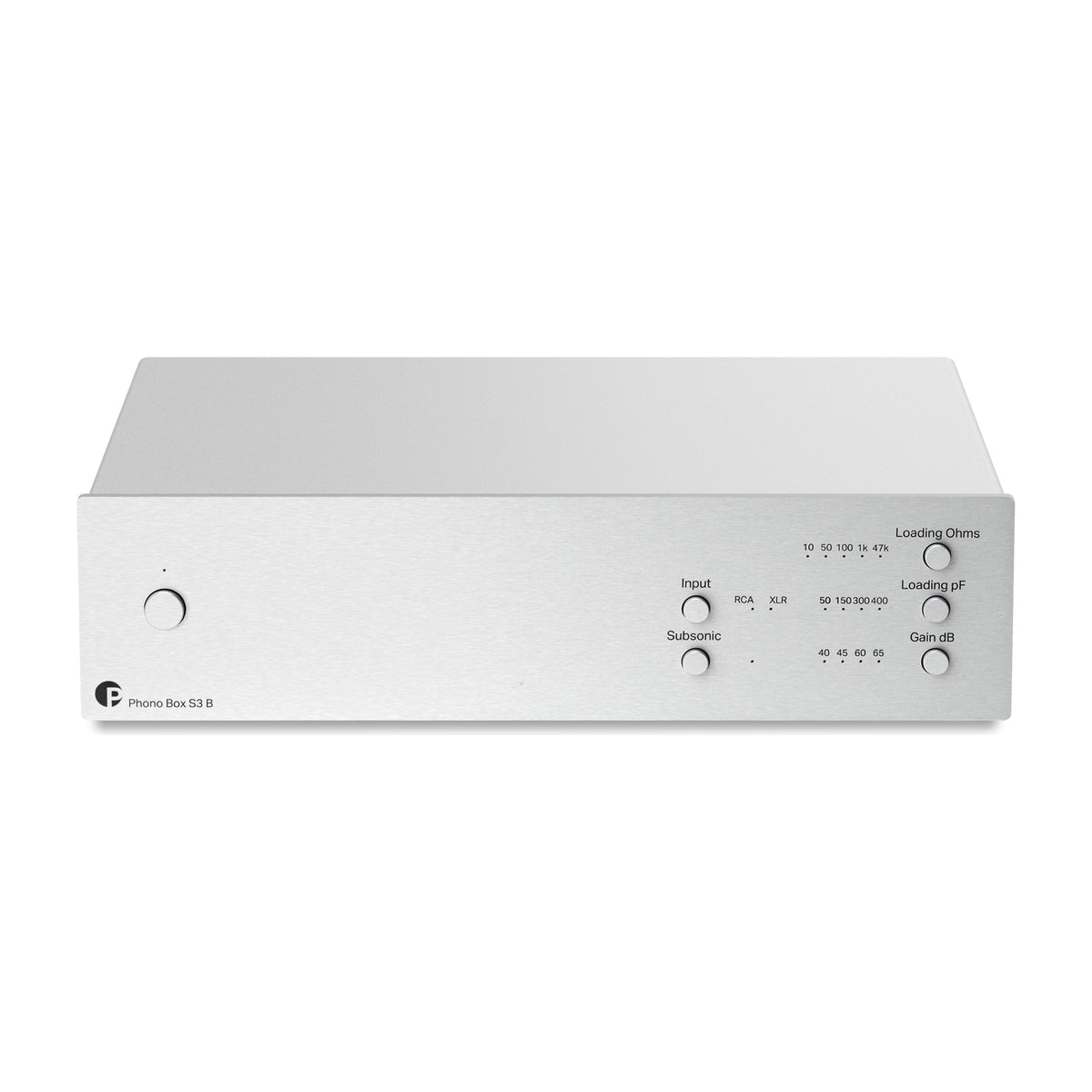 Pro-Ject Phono Box S3 B Balanced Phono Preamplifier Silver