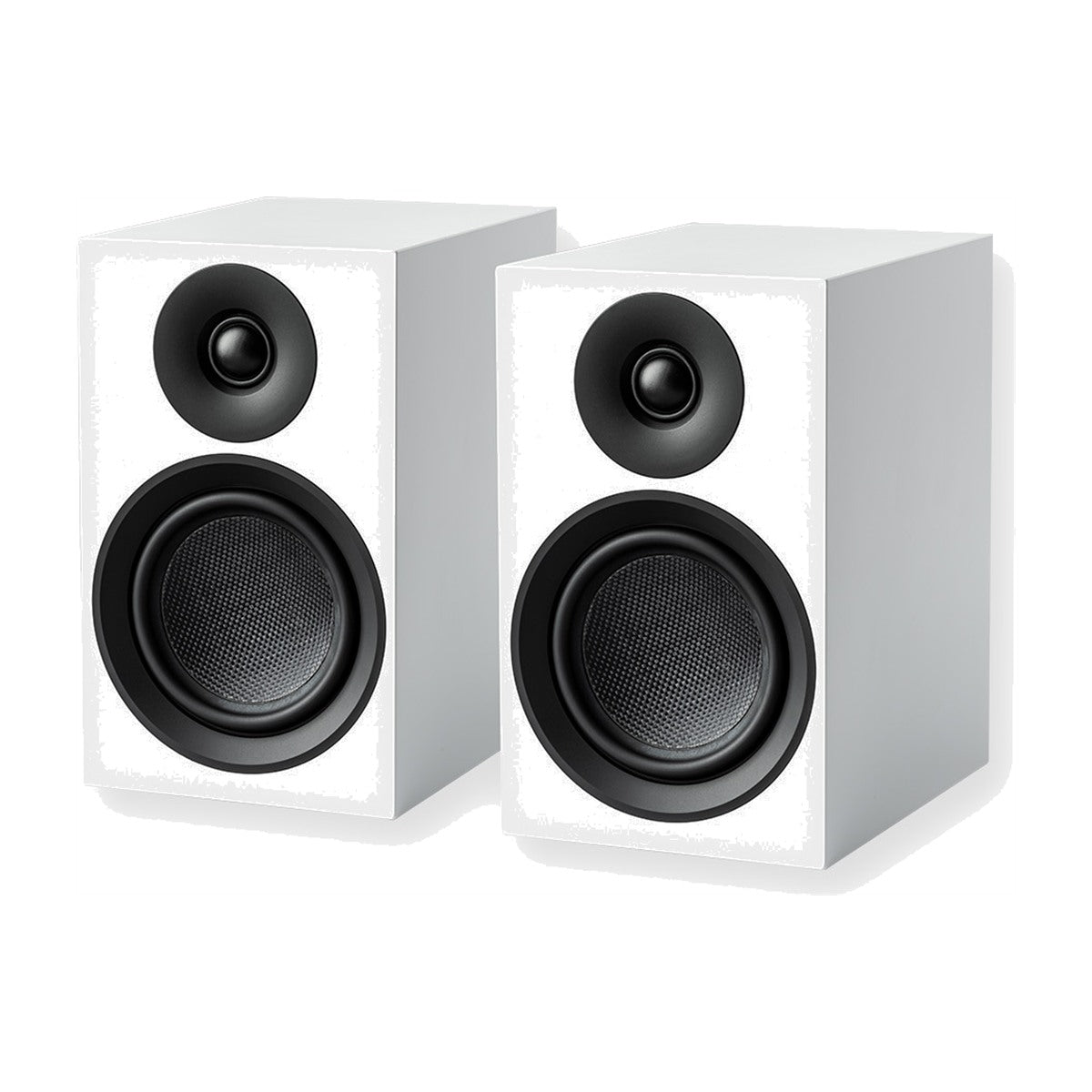Pro-Ject Speaker Box 5 E Carbon Bookshelf Speakers Satin White (1 Pair)