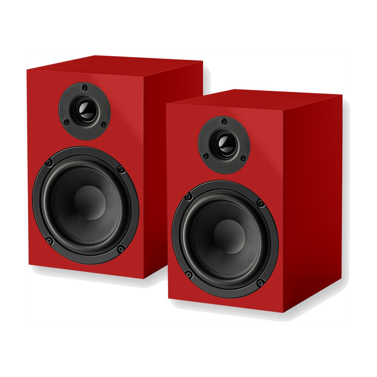 Pro-Ject Speaker Box 5 E Bookshelf Speakers High Gloss Red (1 Pair)