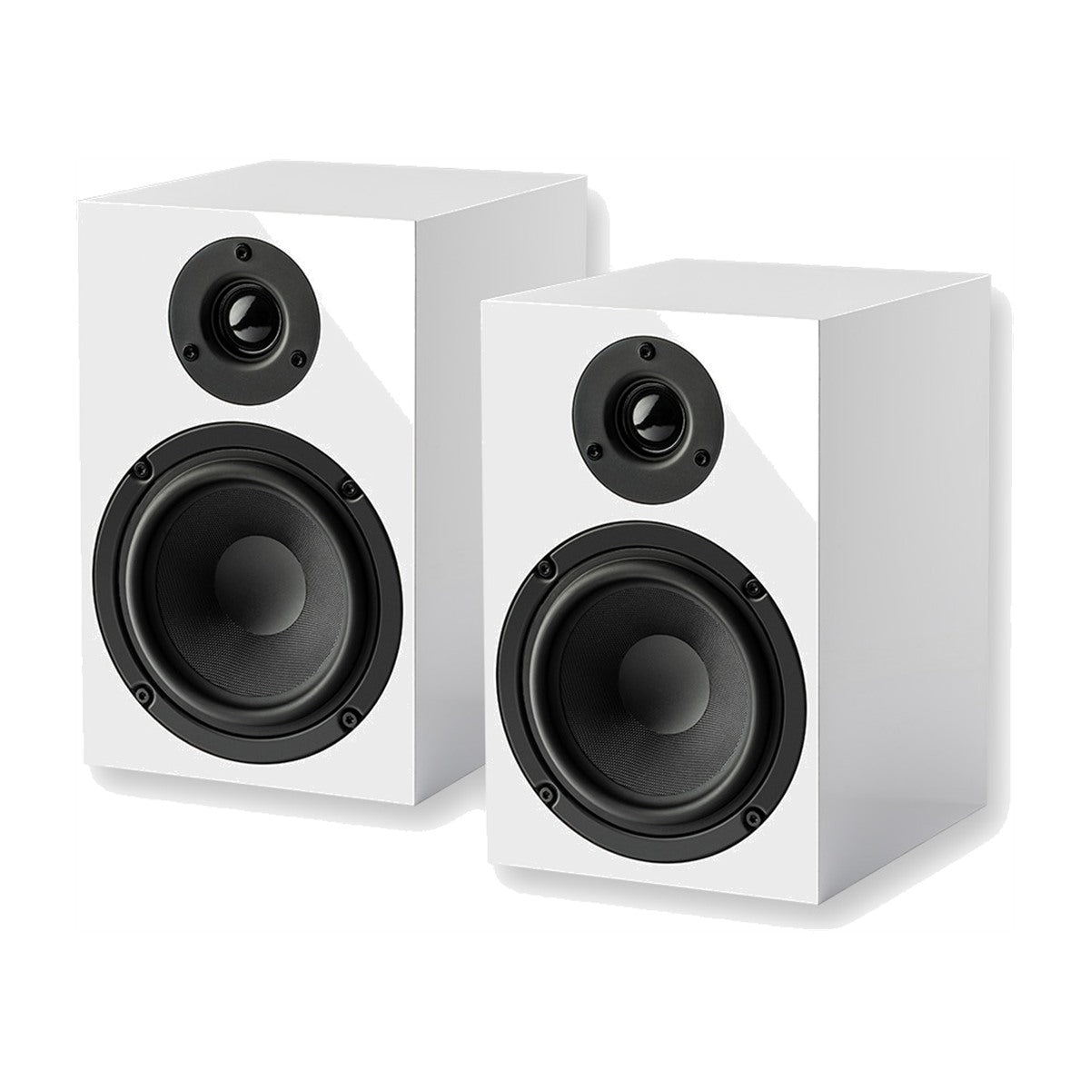 Pro-Ject Speaker Box 5 E Bookshelf Speakers High Gloss White (1 Pair)