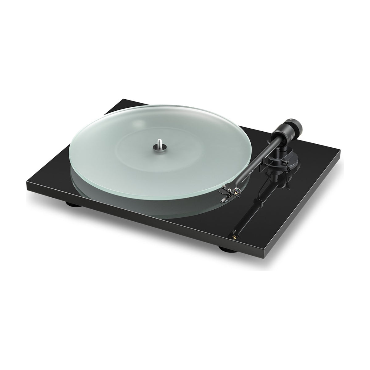 Pro-Ject T1 EVO Turntable with Ortofon OM10 High Gloss Black