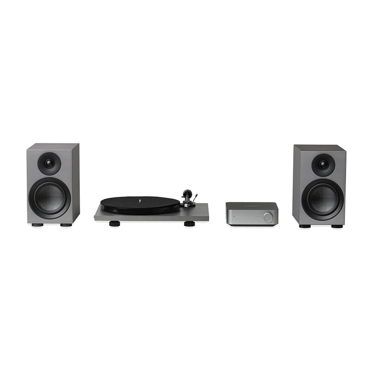 Pro-Ject WiiM Phono Set Turntable Streaming Set Grey