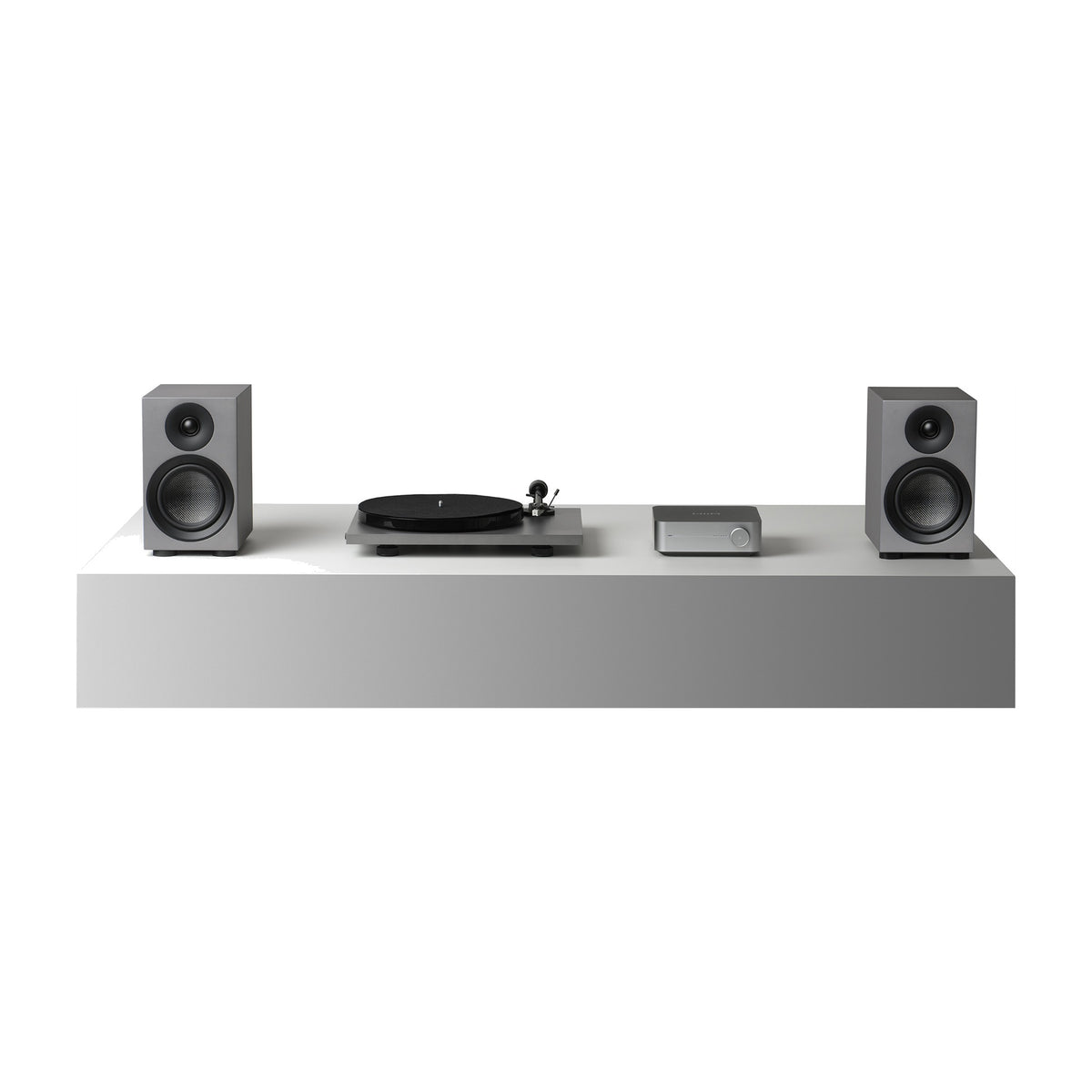 Pro-Ject WiiM Phono Set Turntable Streaming Set Grey