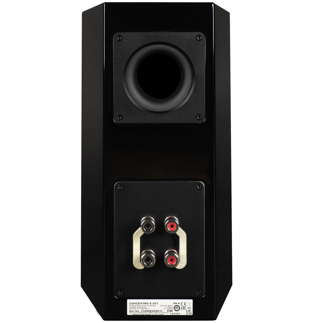 Elac Concentro 2.0 CBS503.2 Bookshelf Speakers (1 Pair) - Black High Gloss