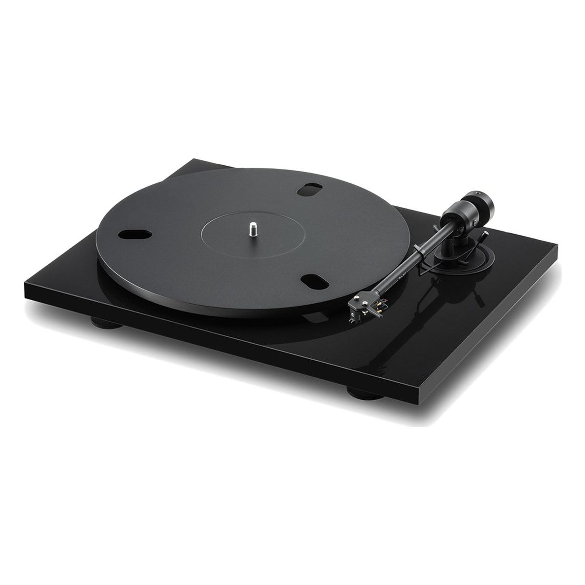 Pro-Ject E1.2 Phono Turntable with Phono Preamplifier and Pick it MM E High Gloss Black