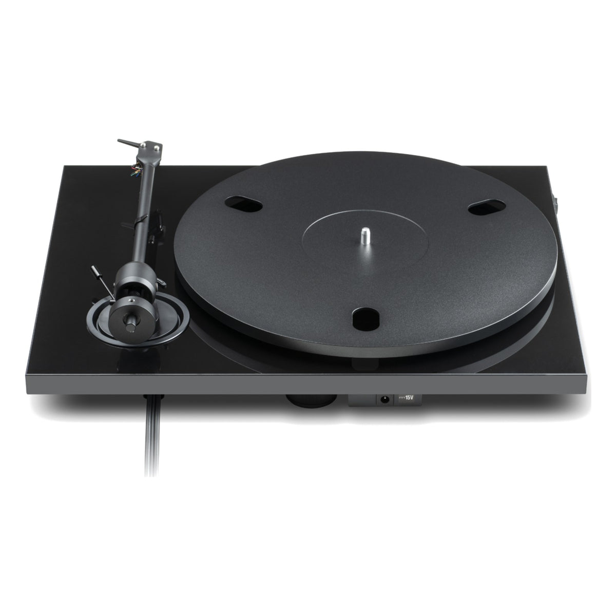 Pro-Ject E1.2 Phono Turntable with Phono Preamplifier and Pick it MM E High Gloss Black