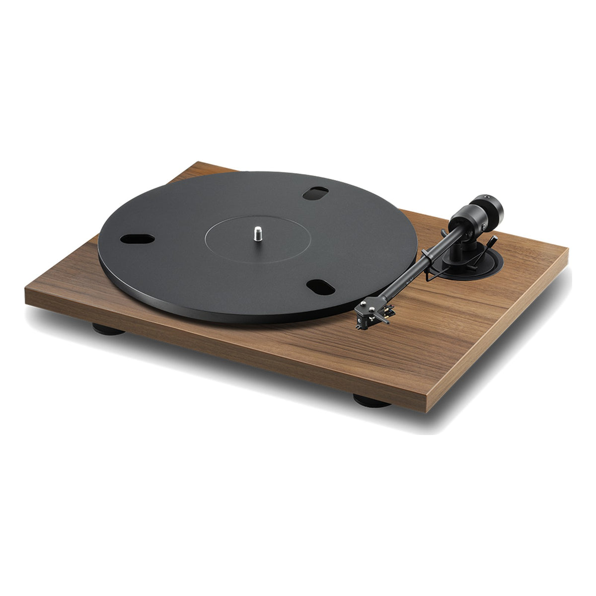 Pro-Ject E1.2 Phono Turntable with Phono Preamplifier and Pick it MM E Walnut