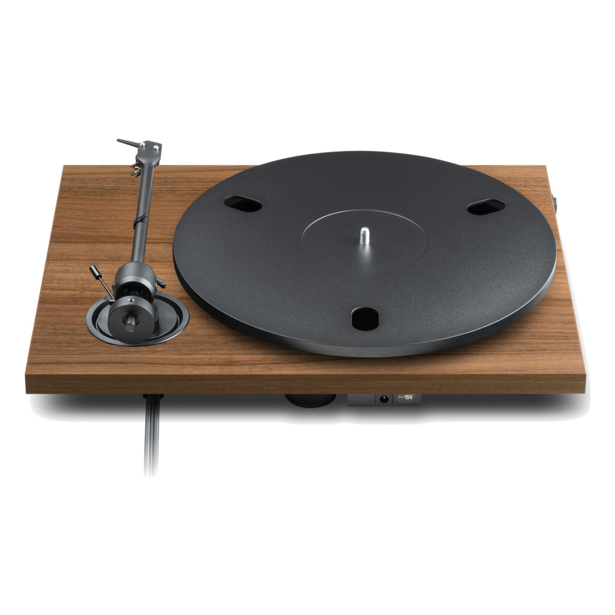 Pro-Ject E1.2 Phono Turntable with Phono Preamplifier and Pick it MM E Walnut