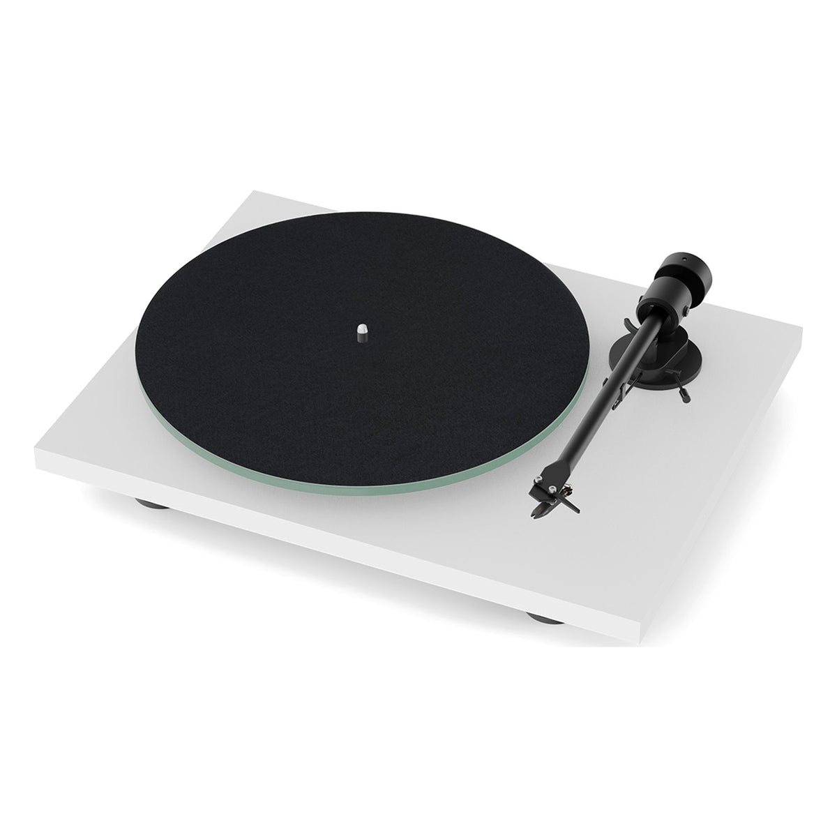 Pro-Ject T1 EVO BT Turntable with Bluetooth and Ortofon OM10 White