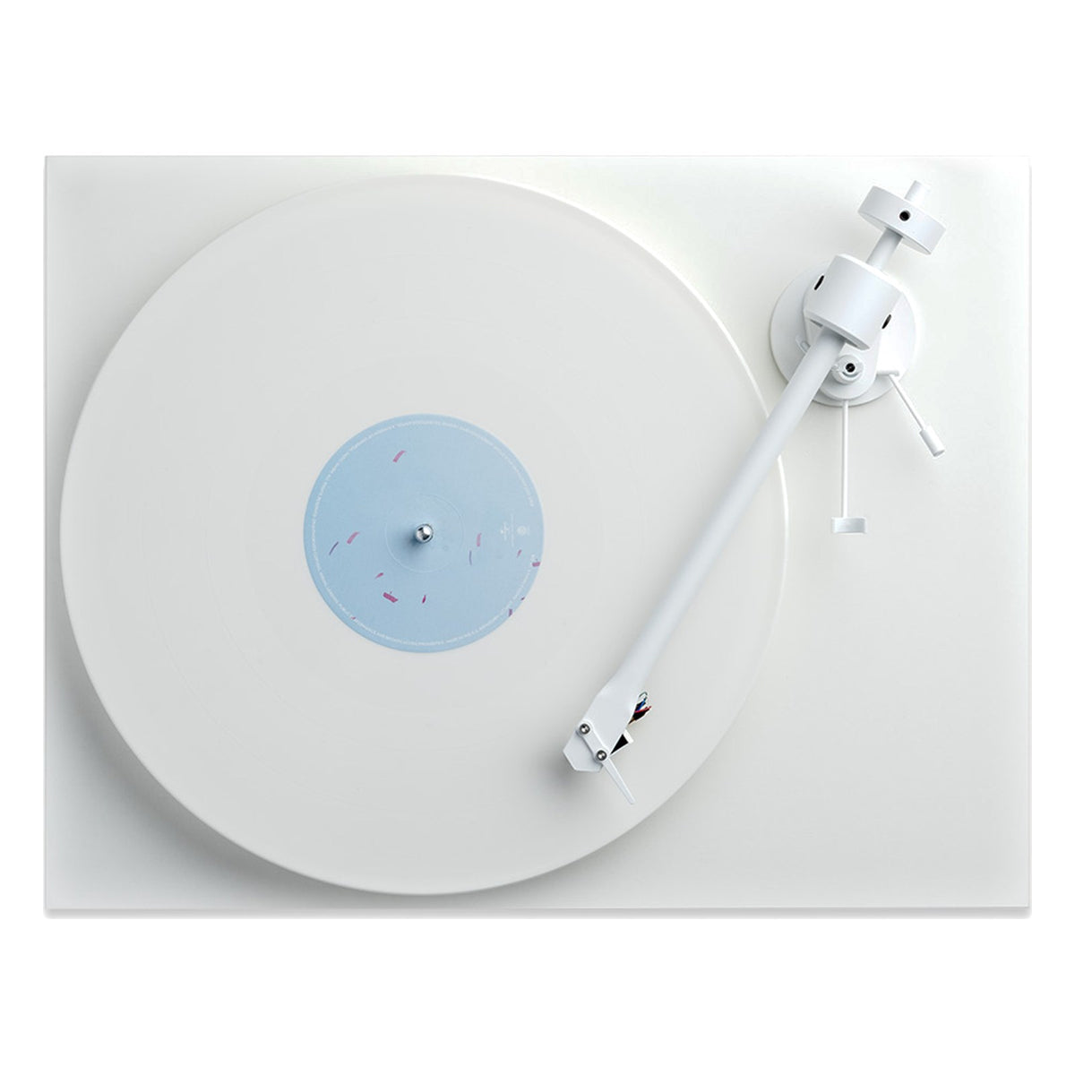 Pro-Ject T1 White Edition Turntable with Ortofon 2M White