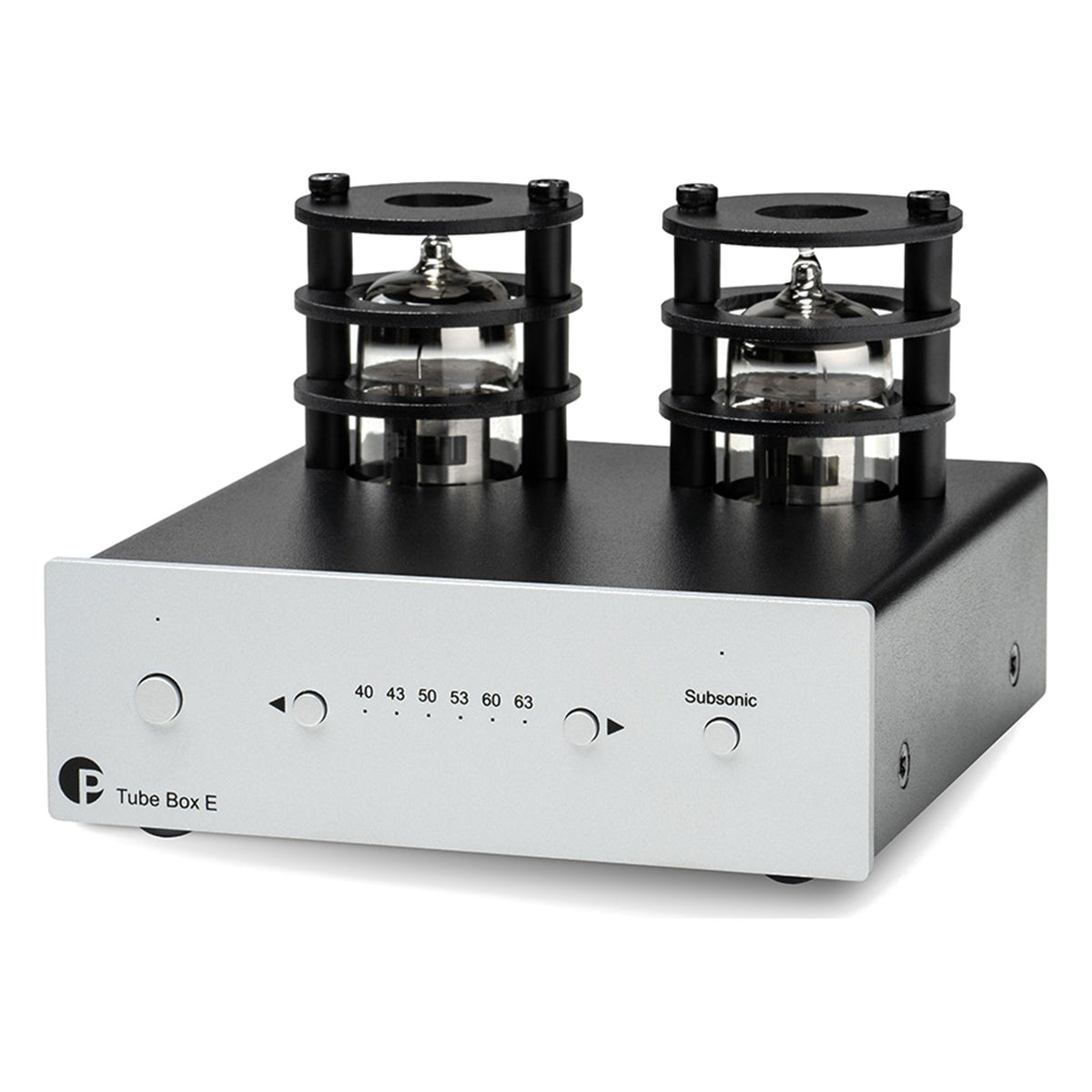 Pro-Ject Tube Box E Tube Phono Preamplifier Silver