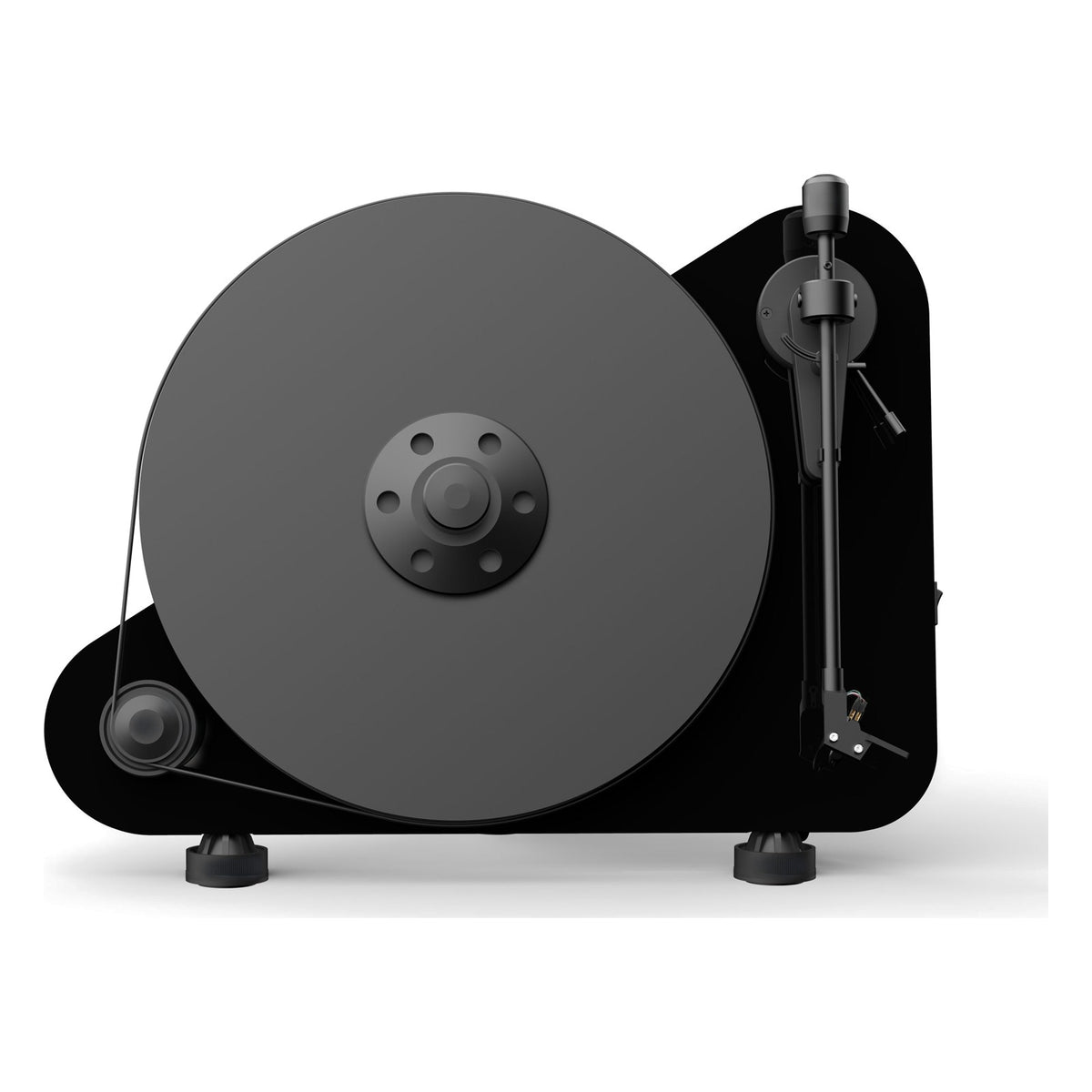 Pro-Ject VT-E BT R Vertical Turntable with Bluetooth and Ortofon OM5e Piano Black